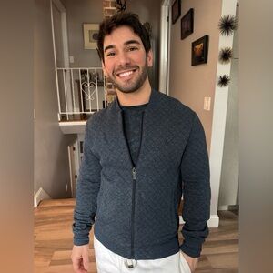 Original Penguin | Bomber Sweater Jacket | Size Small